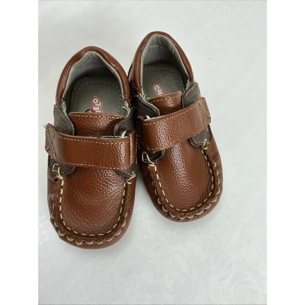 Chabelo  Leather Baby Shoes  Size 4